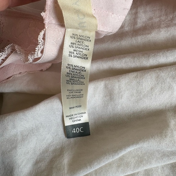 Lucky Brand NWT pink lace bra size 40C - Picture 5 of 7